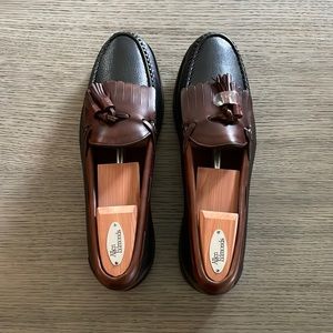 Allen Edmonds loafers brown and black size 11